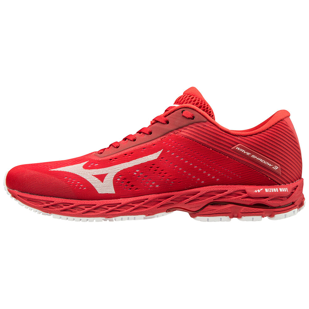 Tenis Para Correr Mizuno WAVE SHADOW 3 Para Hombre Rojos/Blancos 0583476-TM